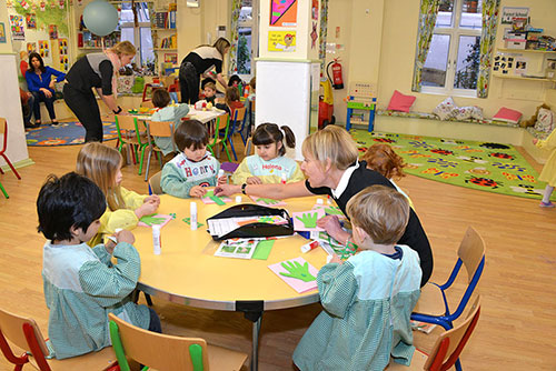 Miss Daisy's Nursery, Belgravia classroom